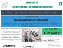 Tablet Screenshot of ohioschoolcounselor.org